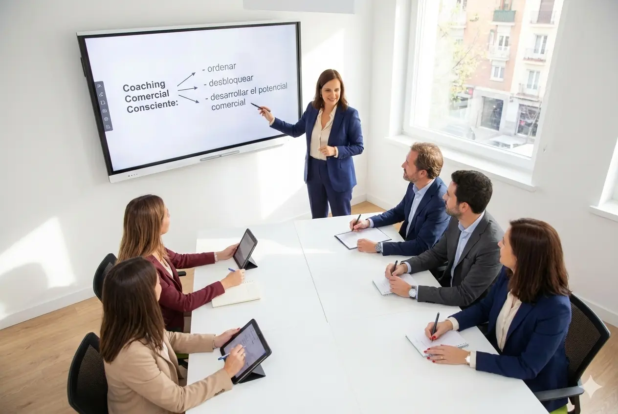 Mar Pérez - Sesiones de coaching comercial consciente y liderazgo humano